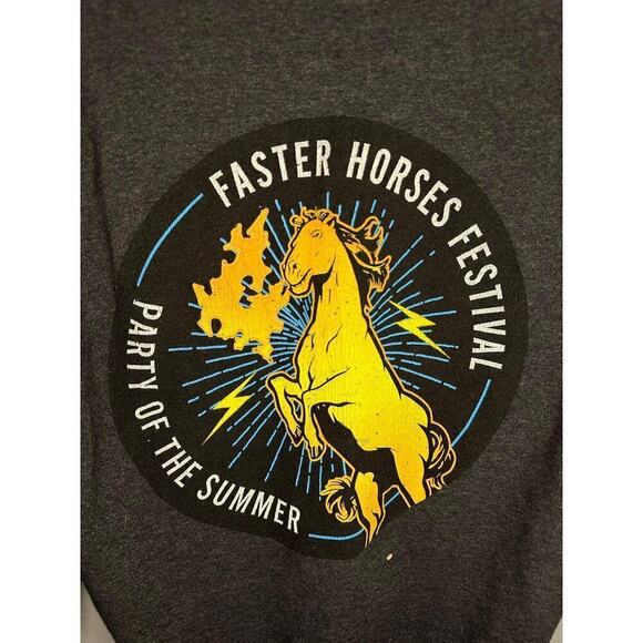 Faster Horses Party of the Summer Festival Full Zip Hoodie Fleece Jacket Women S - Picture 8 of 10